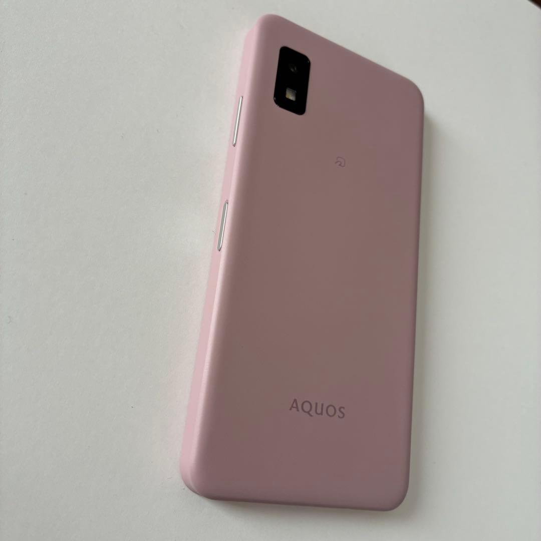 AQUOS wish3スマートフォン 本体 ピンク