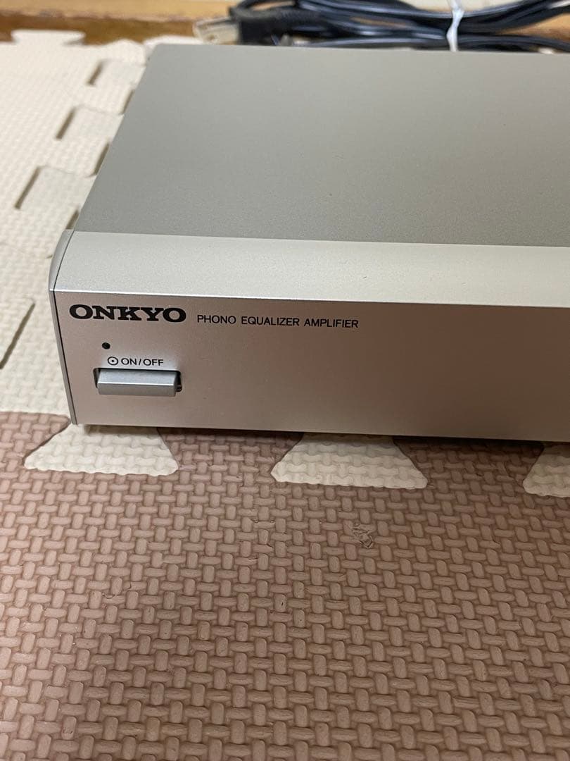 【美品】ONKYO MMカートリッジ フォノイコライザー PE-155