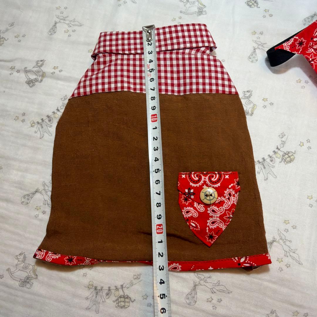 120★新品　denim dream check シャツ