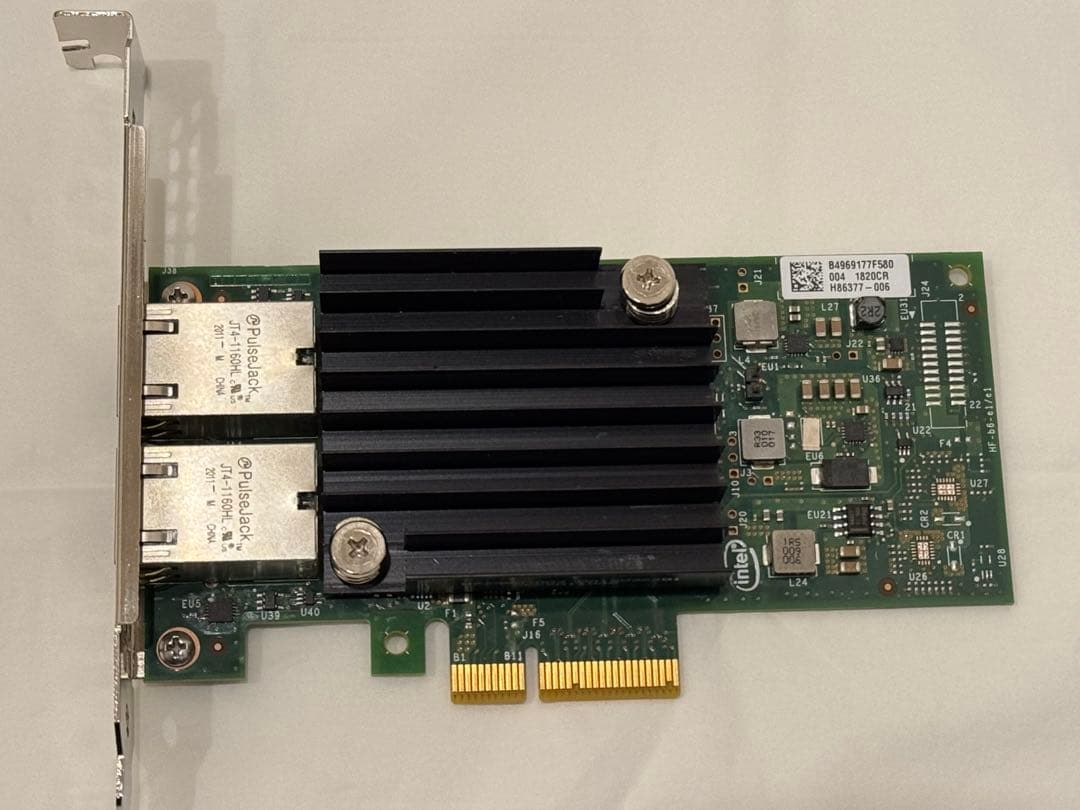 Intel X550-T2 拡張LANカード NIC