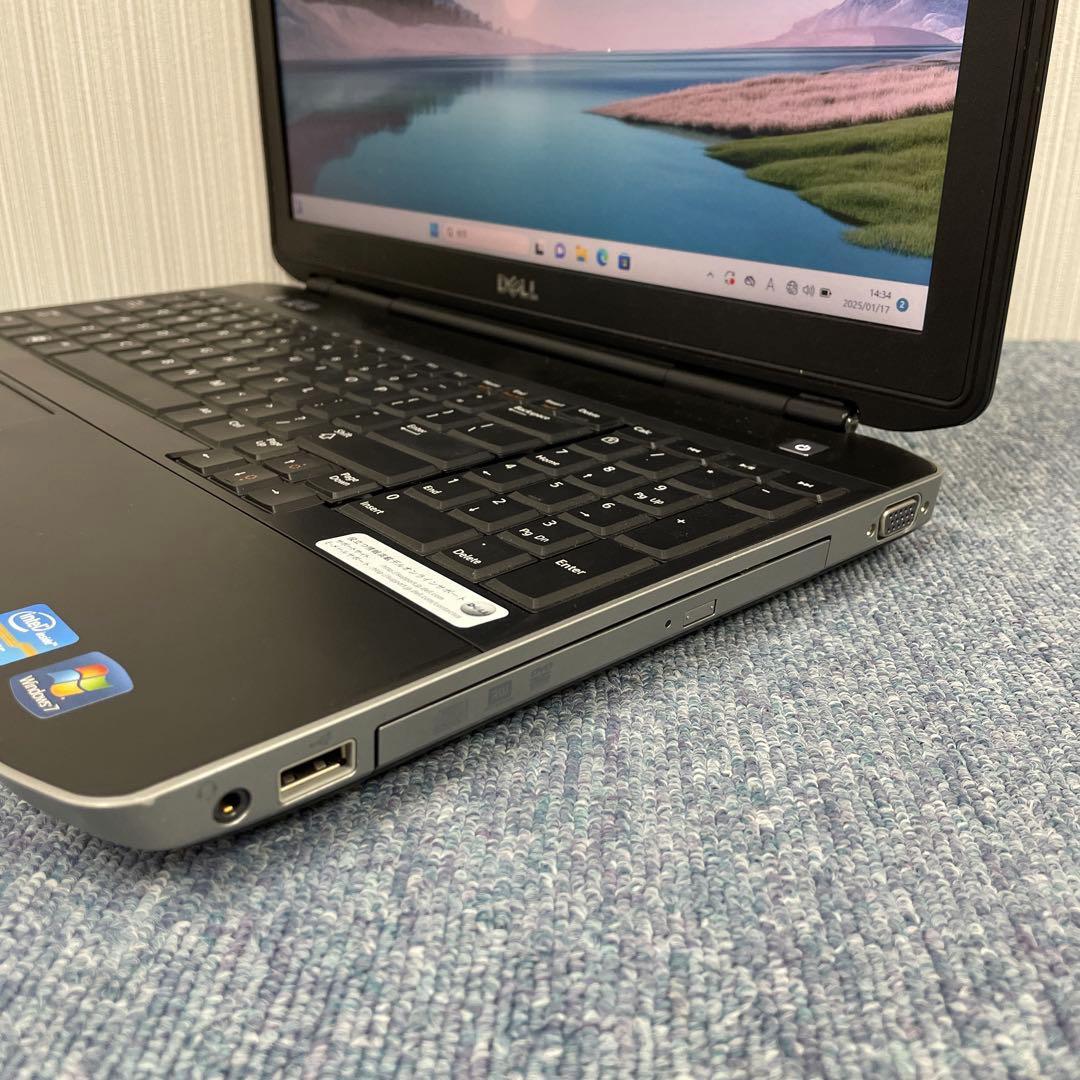 DELL デル　ノートパソコン　Windows11　爆速SSD搭載　初期設定済み