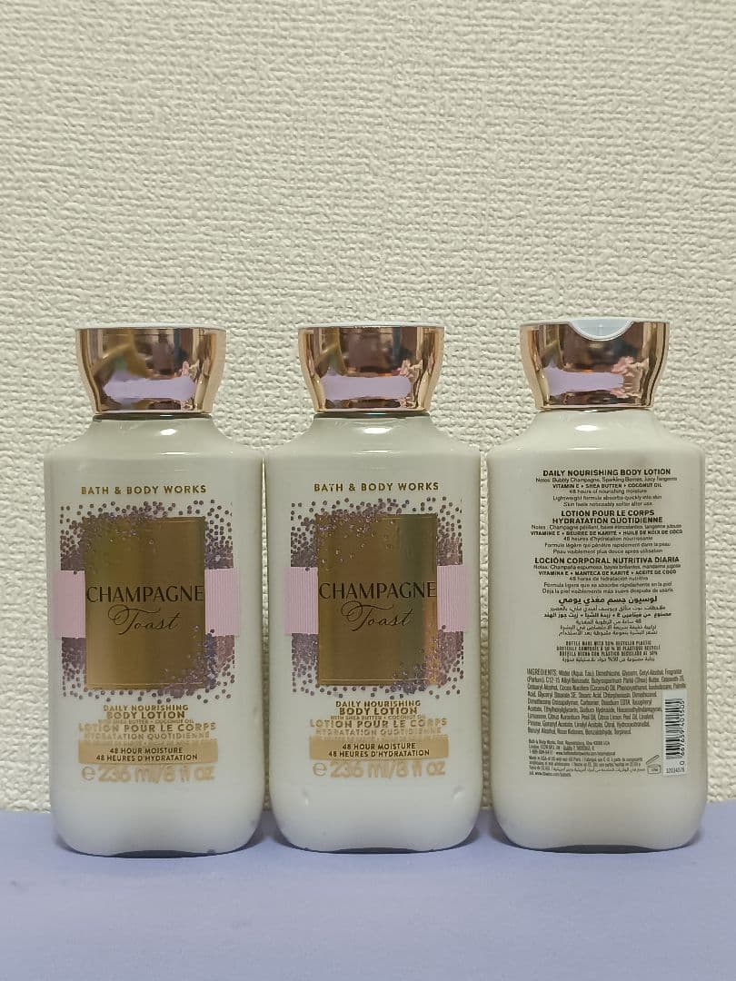 Bath & Body Works Champagne Toast 3本セット