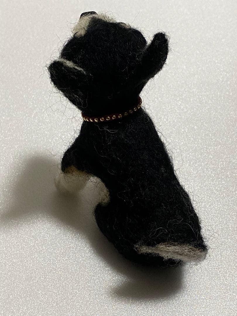 Kenny＊羊毛フェルト＊柴犬とシュナウザー＊ハンドメイド