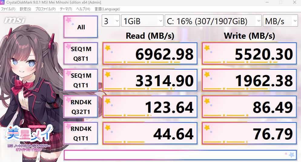 ミニPC　AooStar GEM12+ Ryzen 8845HS 2TB
