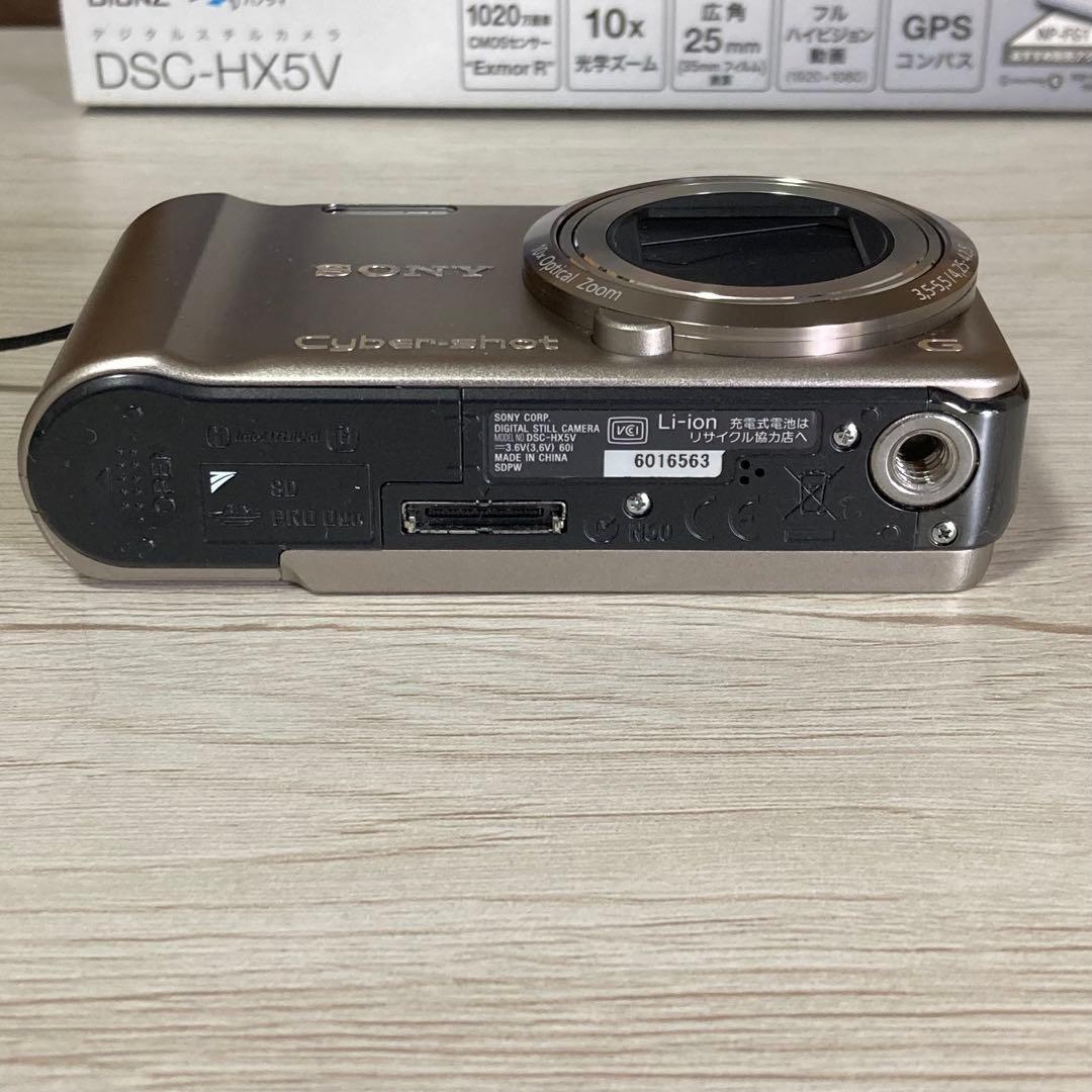 【極美品】ソニー SONY Cyber-shot DSC-HX5V 動作確認済み