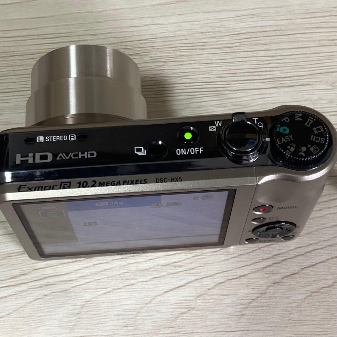 【極美品】ソニー SONY Cyber-shot DSC-HX5V 動作確認済み