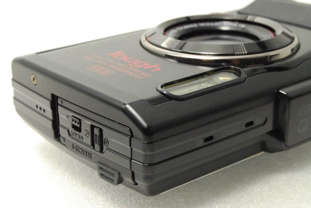 OLYMPUS TG-4❤️スマホ転送 動作確認済 オリンパス ブラック コンデジ