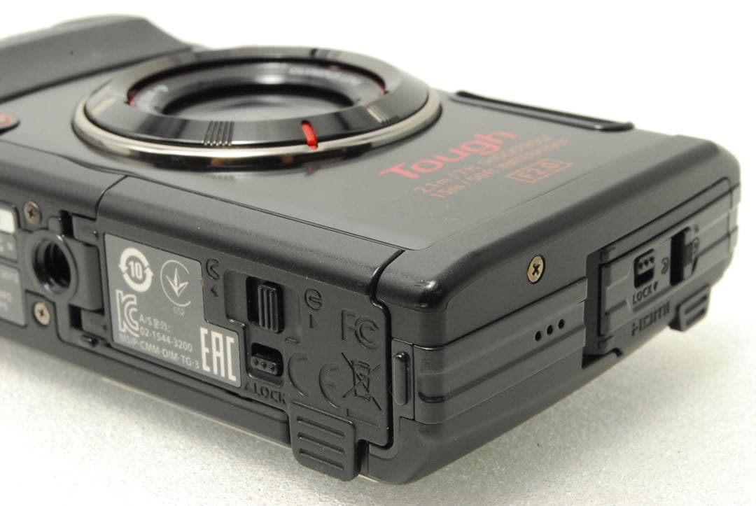 OLYMPUS TG-4❤️スマホ転送 動作確認済 オリンパス ブラック コンデジ