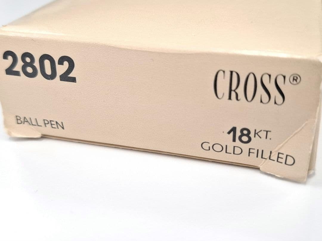 超美品　Cross　クロス　ボールペン　クラシックセンチュリー　18KT　金張り