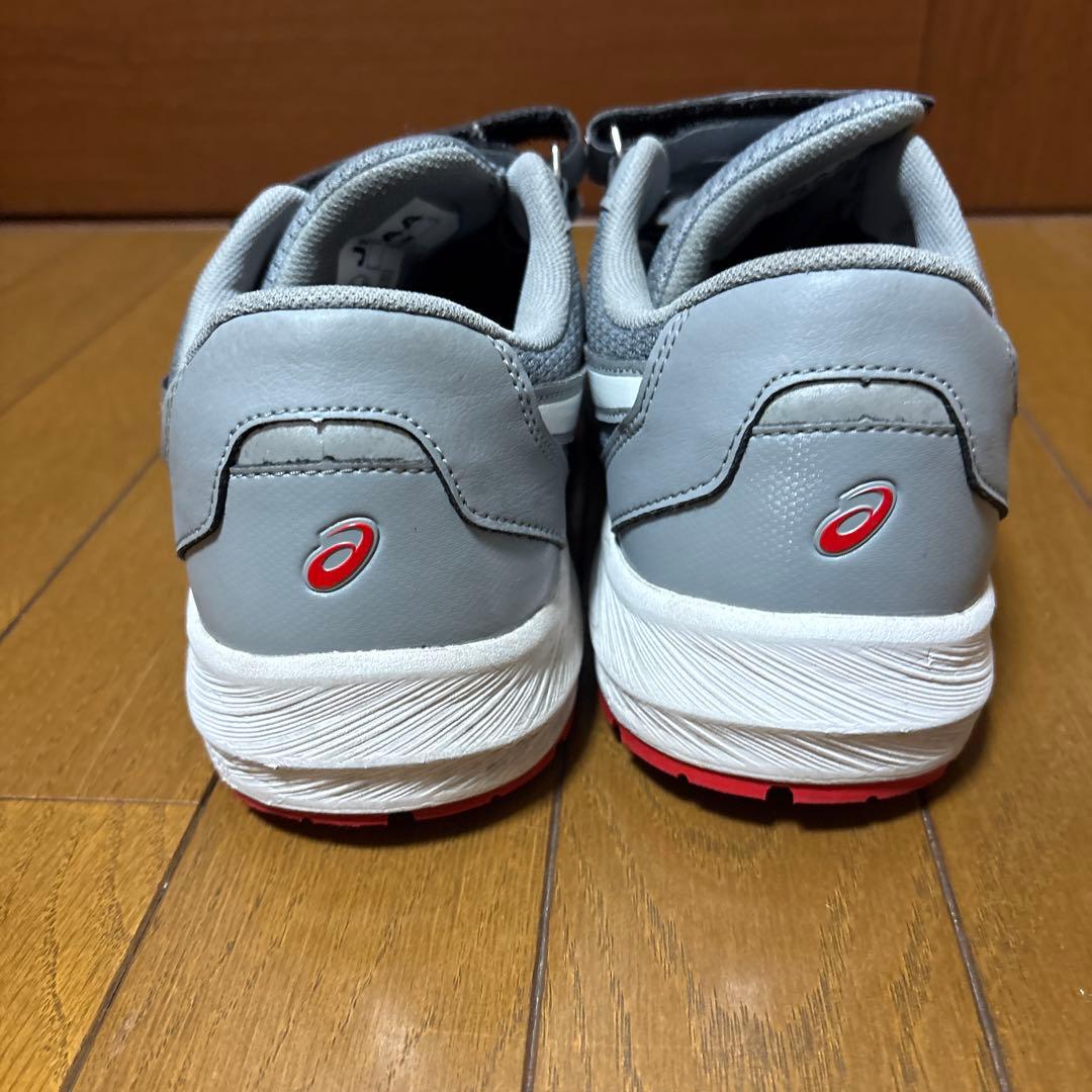ASICS 安全靴 ベルクロ グレー