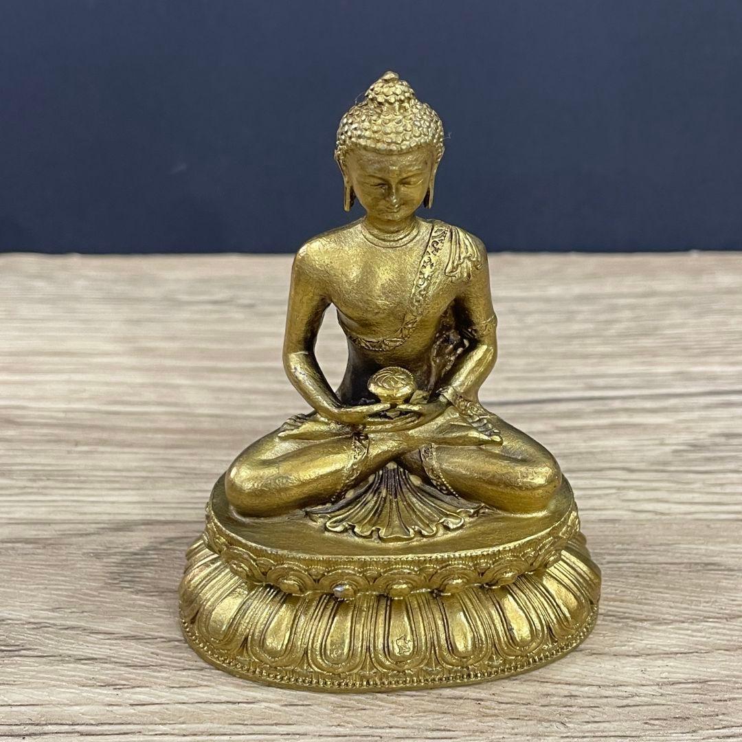 仏教美術 仏像 三宝仏 銅製 仏像 彫刻 置物 開運 風水 工芸品