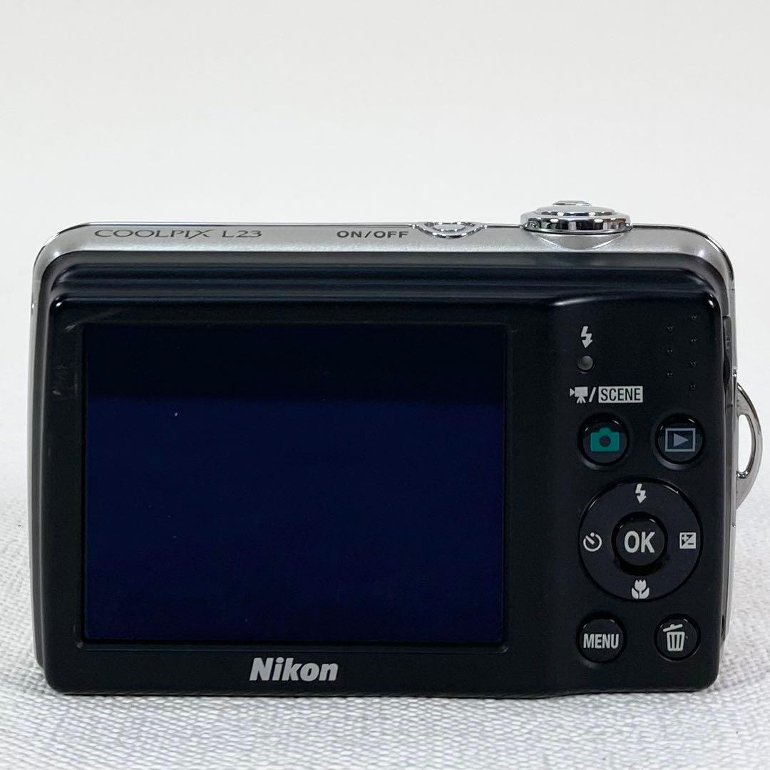 スマホ転送OK 動作OK Nikon coolpix L23 単三電池使用