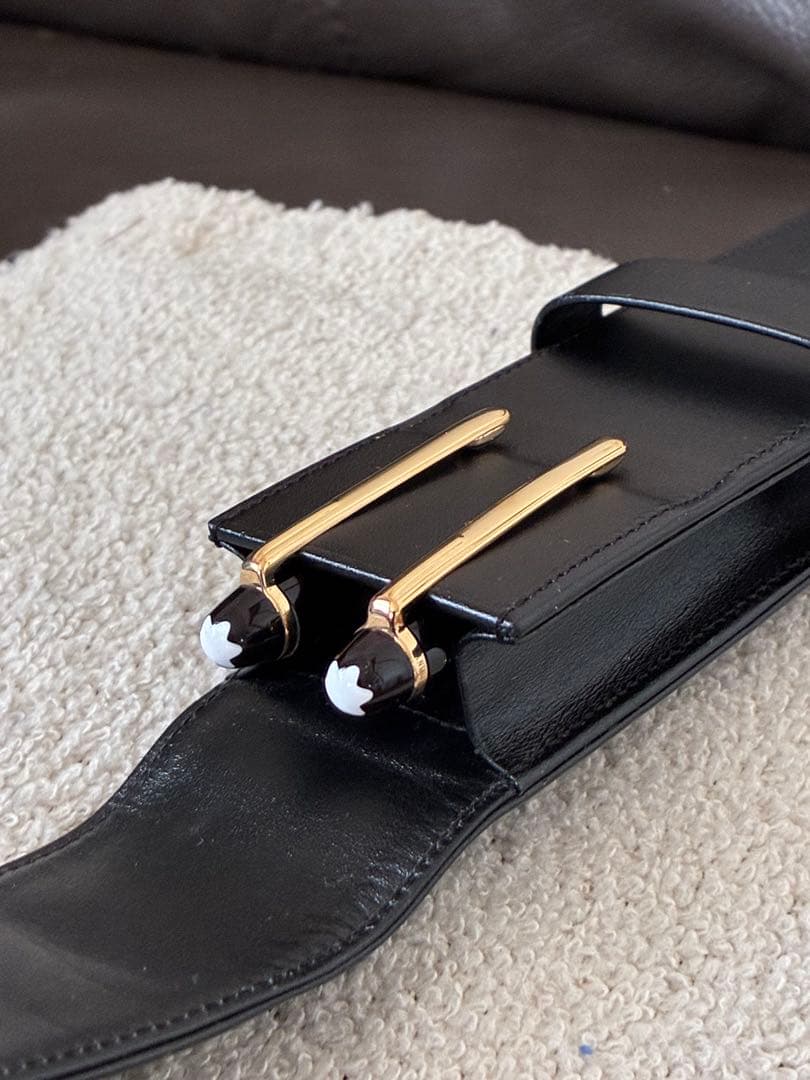 ◾️MONT BLANC SIENA◾️モンブラン シエナ◾️2本差し ペンケース◾️