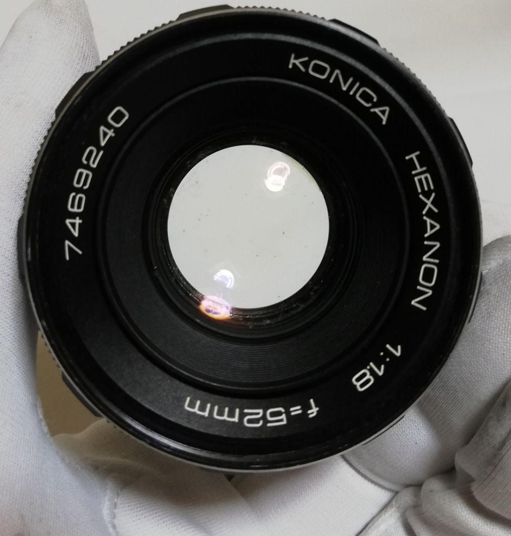 133 KONICA コニカ Acom-1 レンズ HEXANON 1:1.8