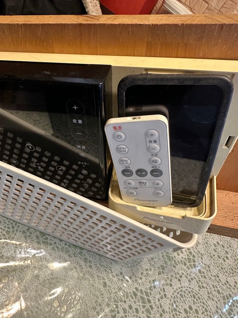 パイオニア　インウオールアンプ 室内BGMに最適　ipod 付き