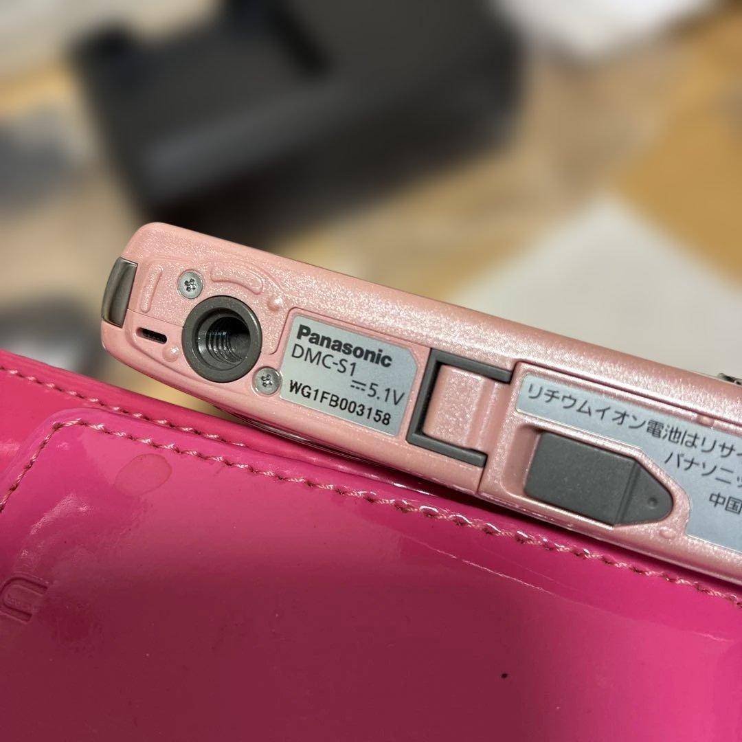 Panasonic LUMIX DMC-S1 ピンク　中古美品　付属品付き