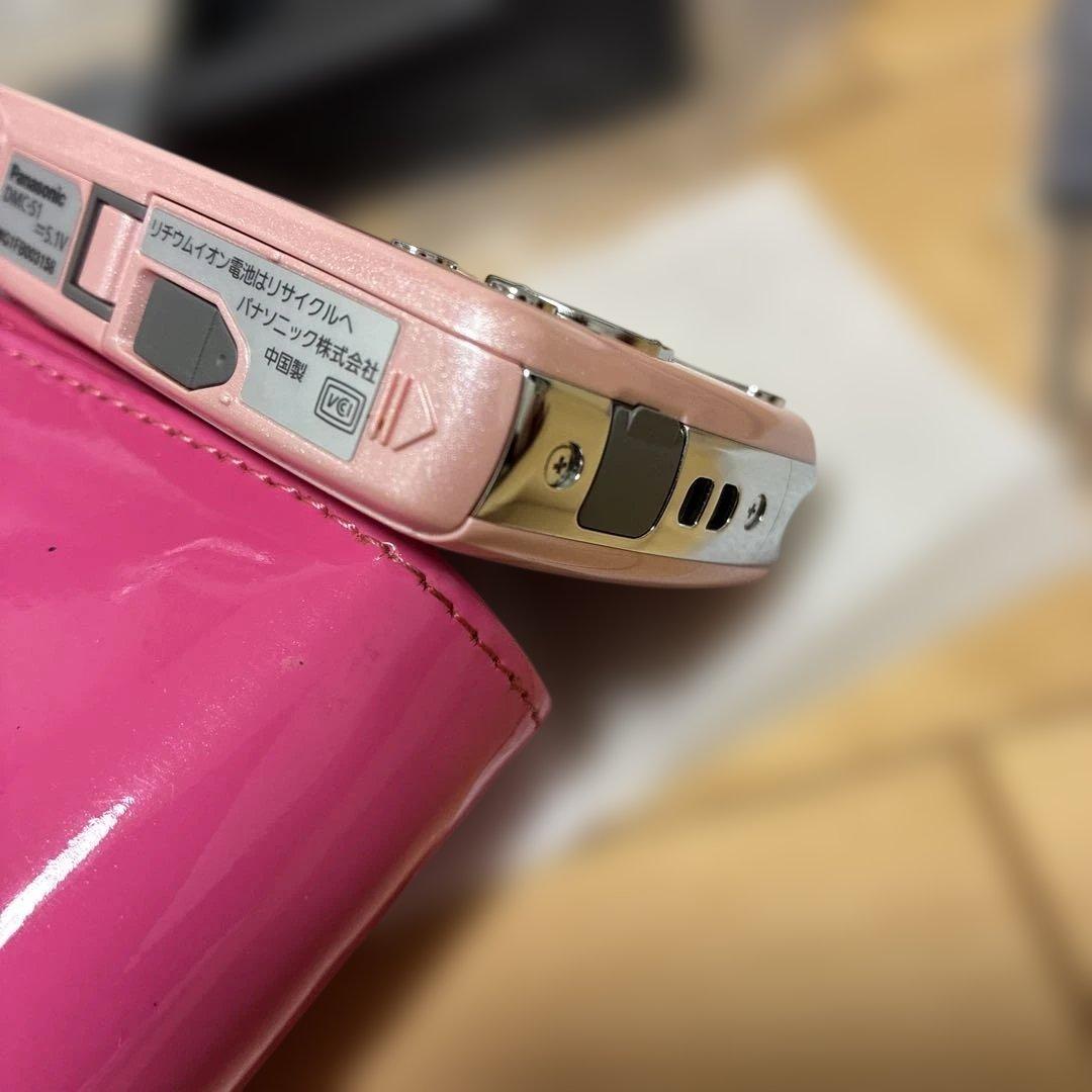 Panasonic LUMIX DMC-S1 ピンク　中古美品　付属品付き