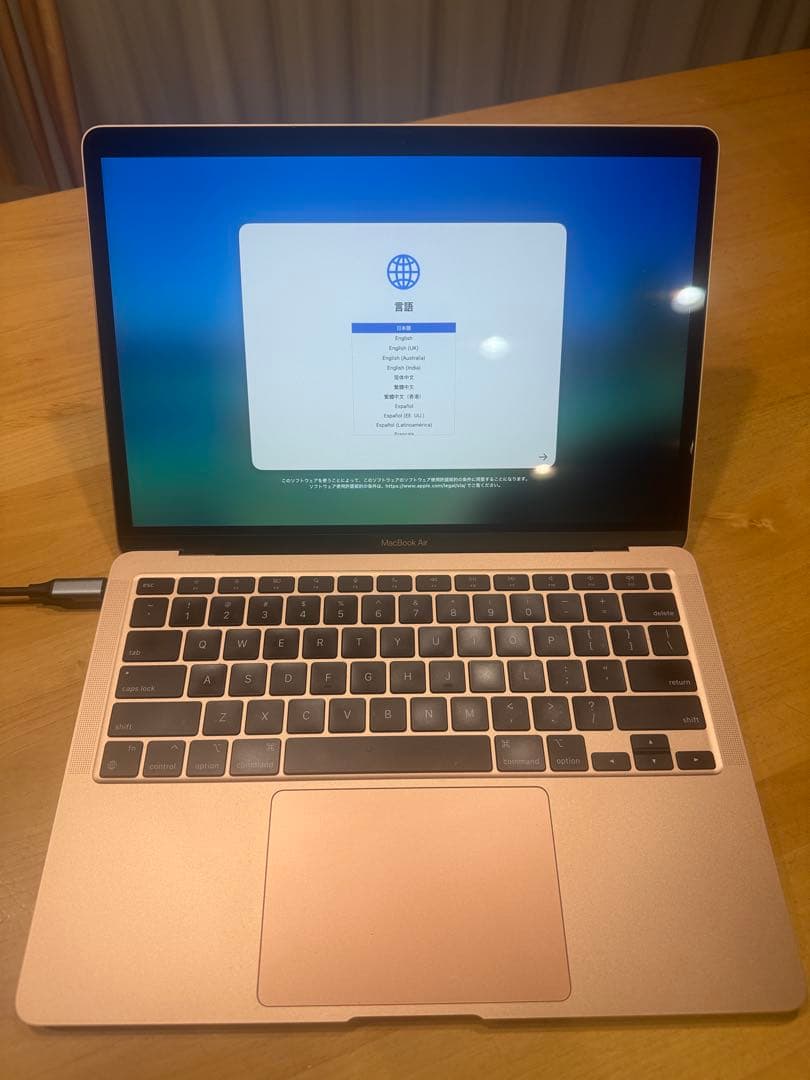 MacBook本体 [For Eliana Shimogami san]MacBook Air M1