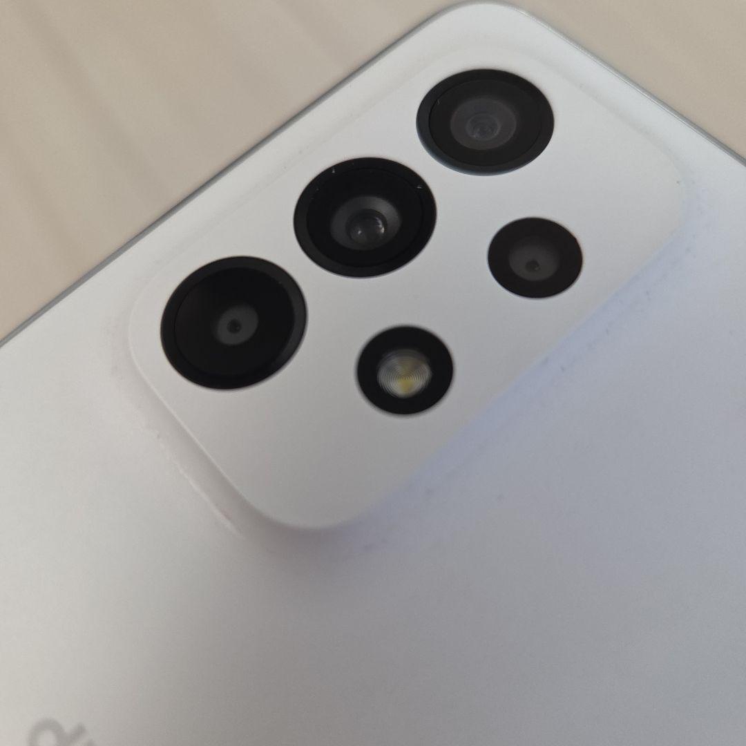 【美品】値下 Galaxy A53 5G オーサムホワイト 128GB おまけ付