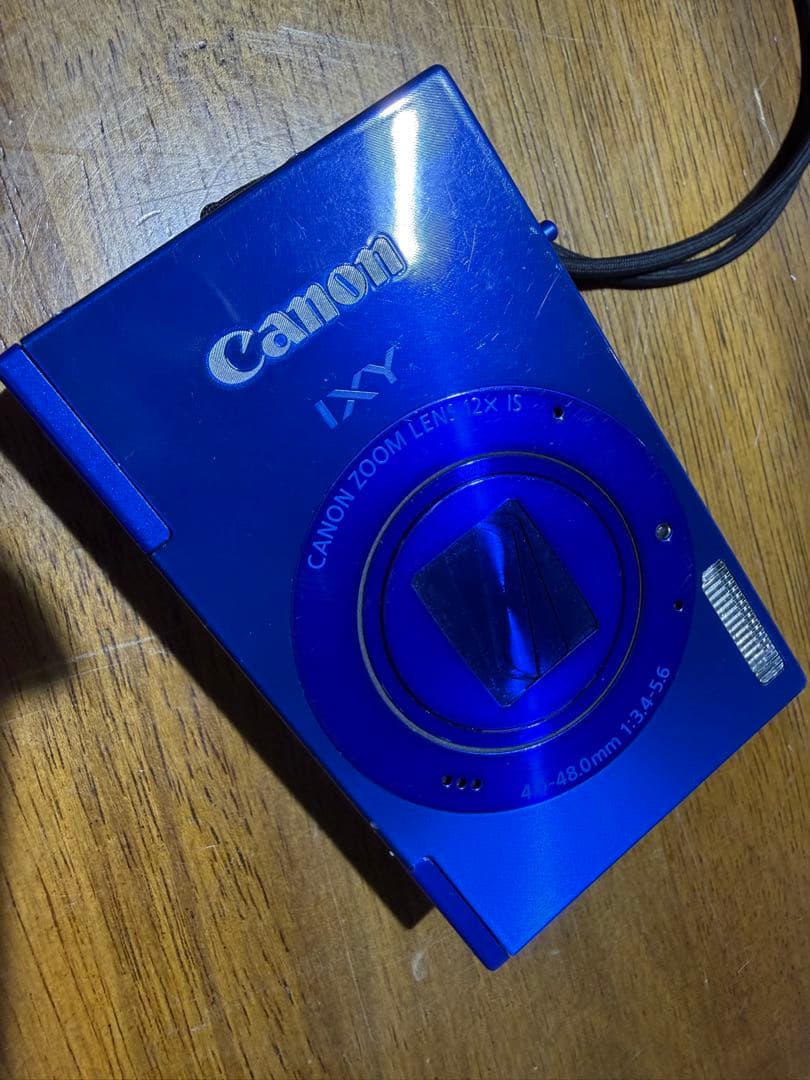 Canon IXY 3 ブルー PC1736 キャノン