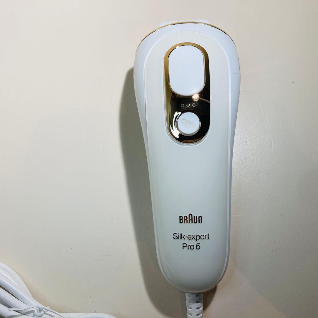 【ジャンク品】BRAUN ブラウン シルクエキスパートpro5 専用ケース付き