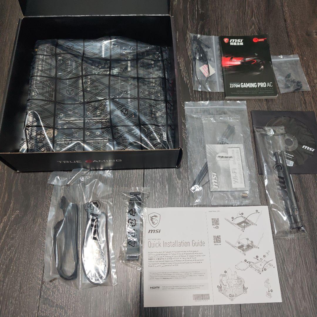 MSI Z370M GAMING PRO AC マザーボード
