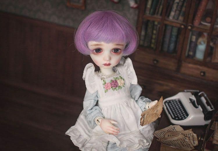 TY53 BJD1/3人形 ドール　用ウィッグ カツラ　耐熱　変色ウィック