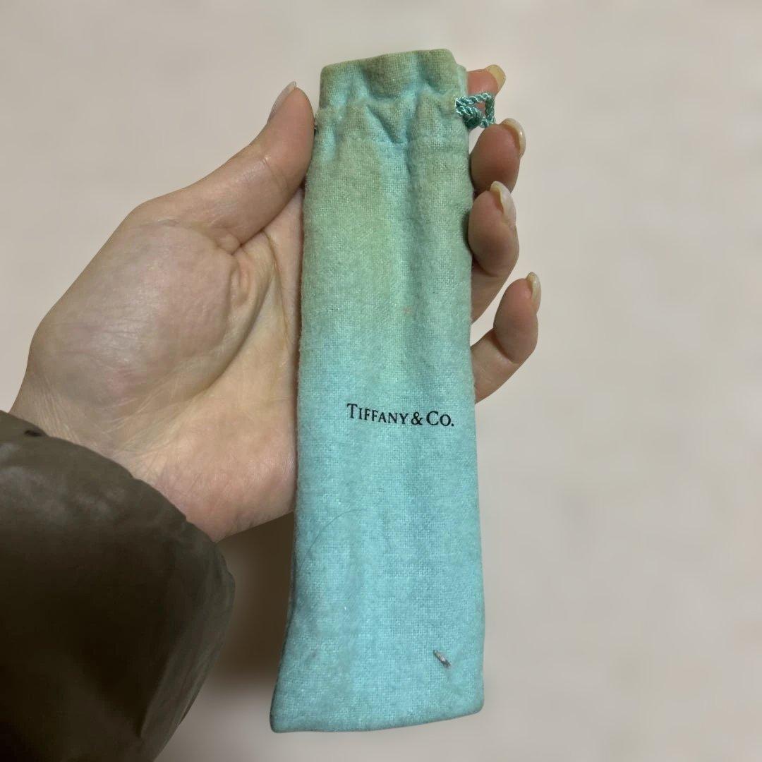 お値下げしました。Tiffany & Co. シルバーボールペン 専用ポーチ付き