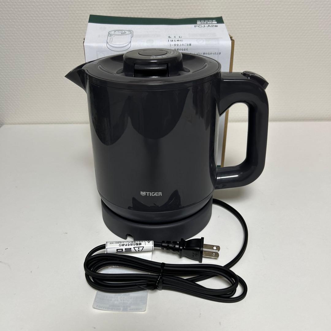タイガー 蒸気レス電気ケトル　0.8L【新品・未使用】
