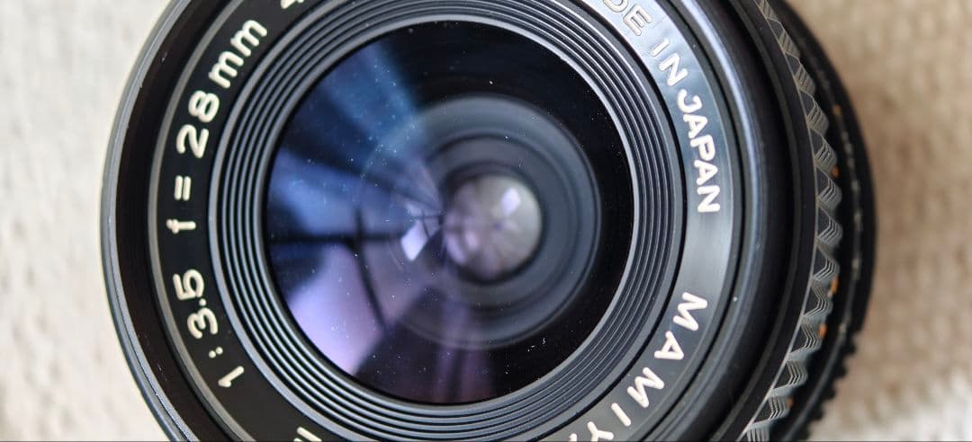 MAMIYA ZM Quartz　50mm/28mmレンズセット