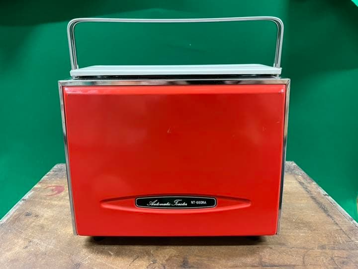 アンティーク【ナショナル 自動トースター】NT-660RA 昭和レトロ