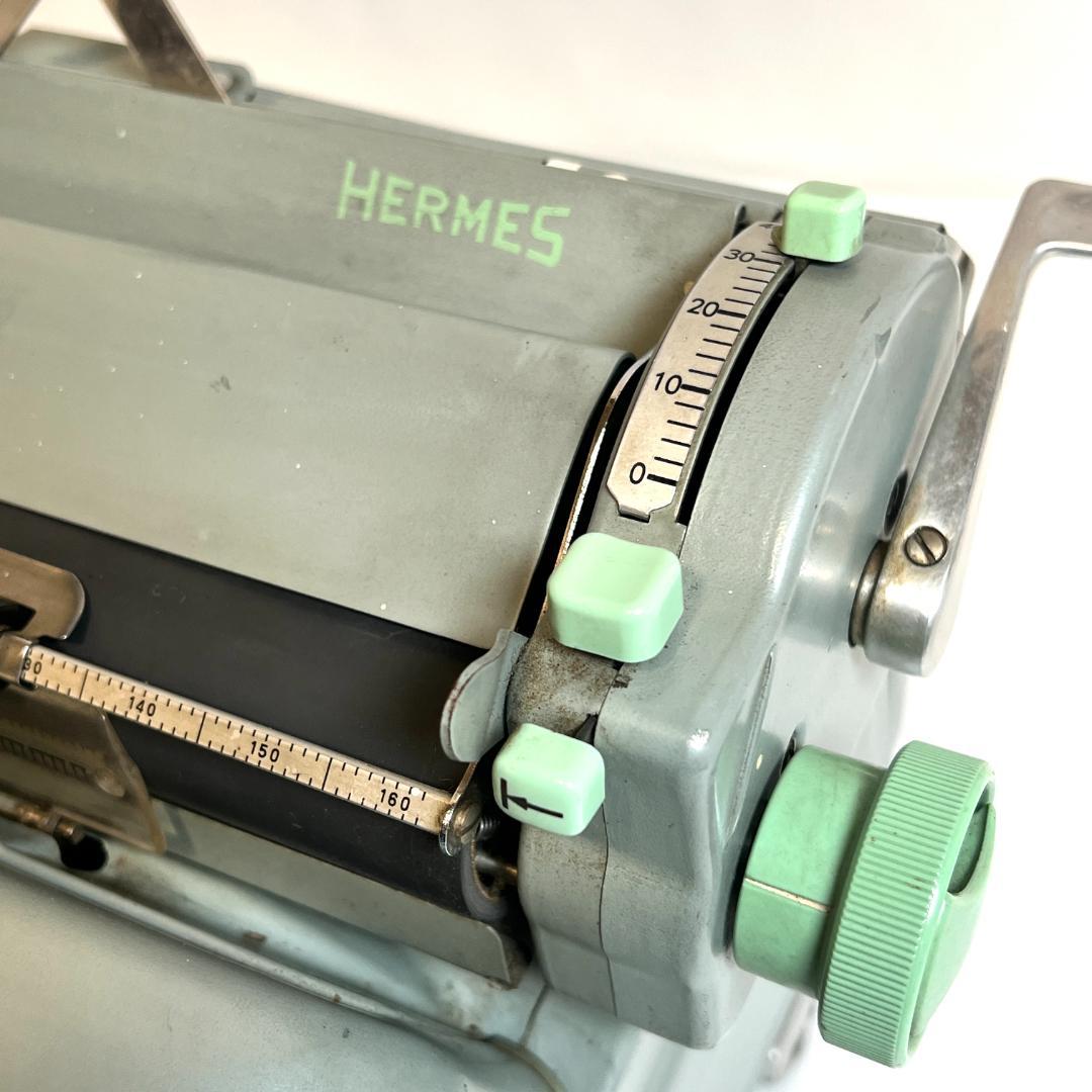 タイプライター　HERMES Ambassador、　動作確認済み　スイス製