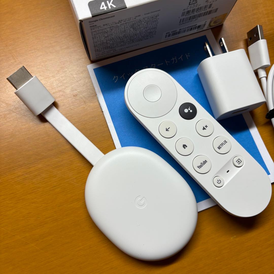 4K版 Chromecast with Google TV GA019019JP