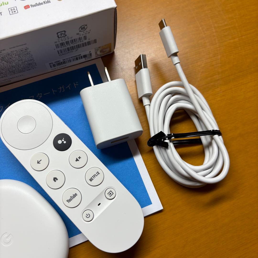 4K版 Chromecast with Google TV GA019019JP