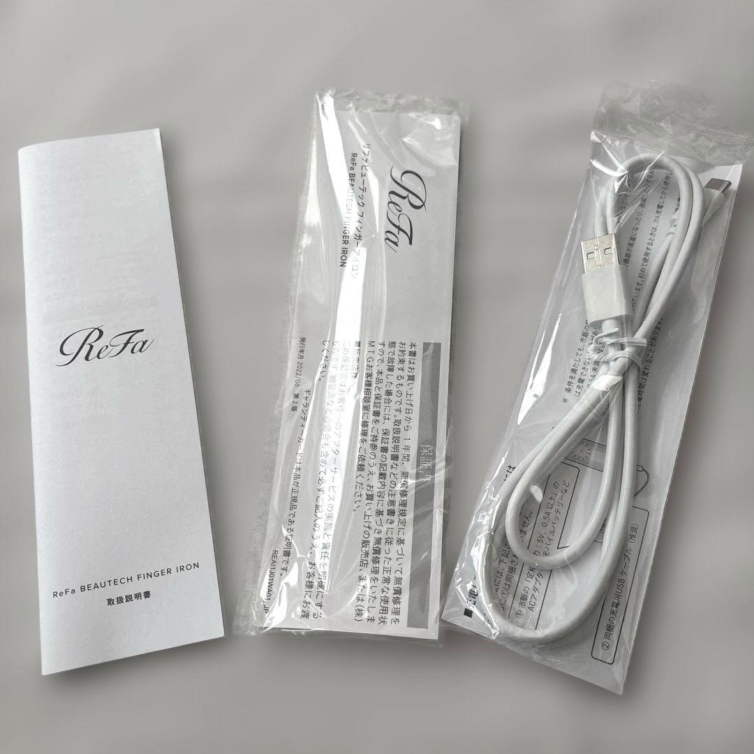 ReFa フィンガーアイロン RE-AI05A コードレス ミニヘアアイロン
