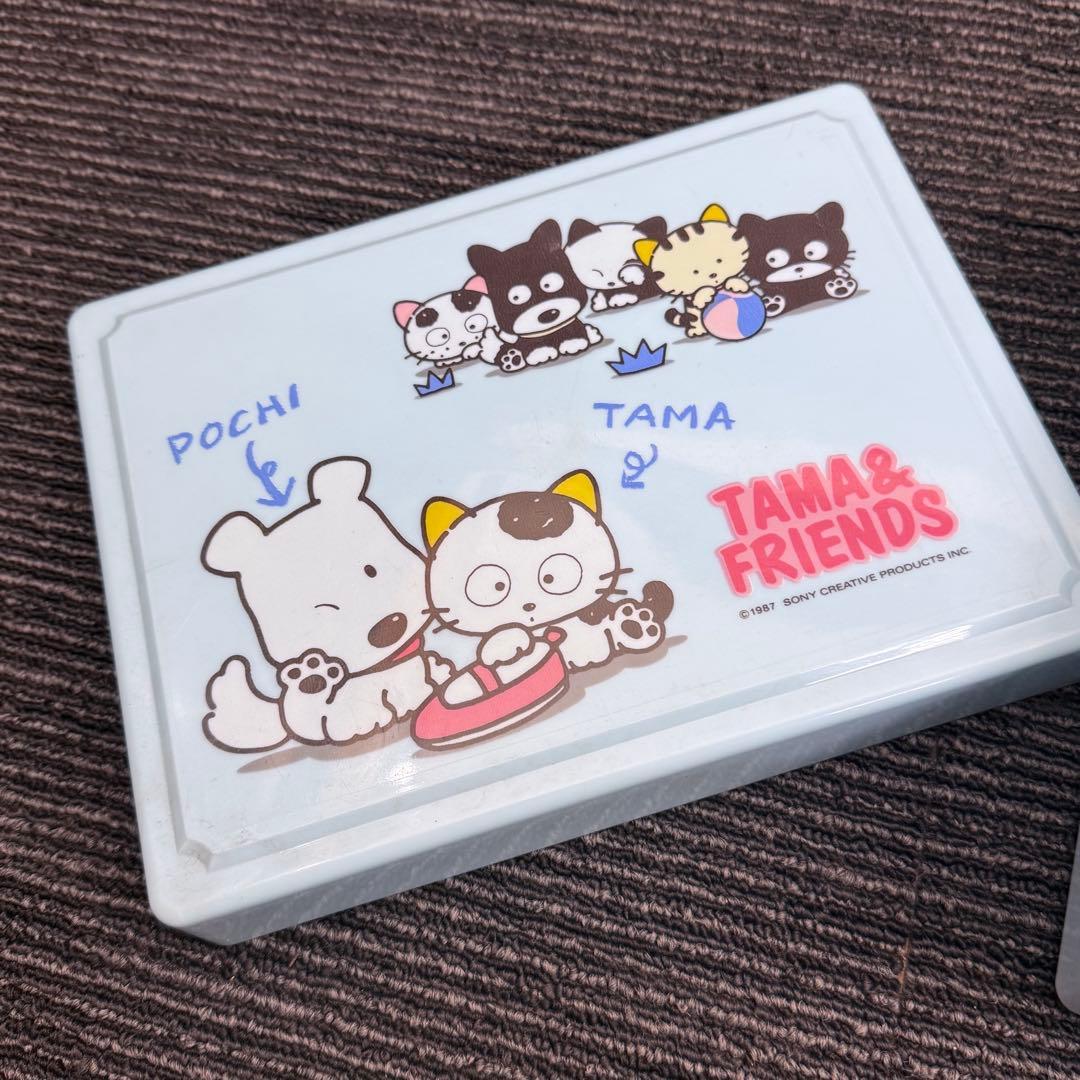 昭和レトロ タマ＆フレンズ 裁縫箱 裁縫セット うちのタマ知りませんか 当時物