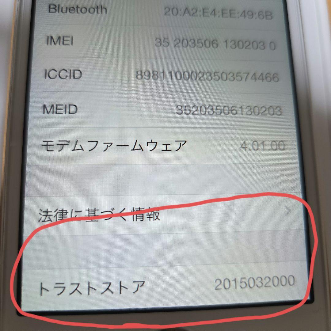 Apple iPhone 5s 64GB シルバー docomo版
