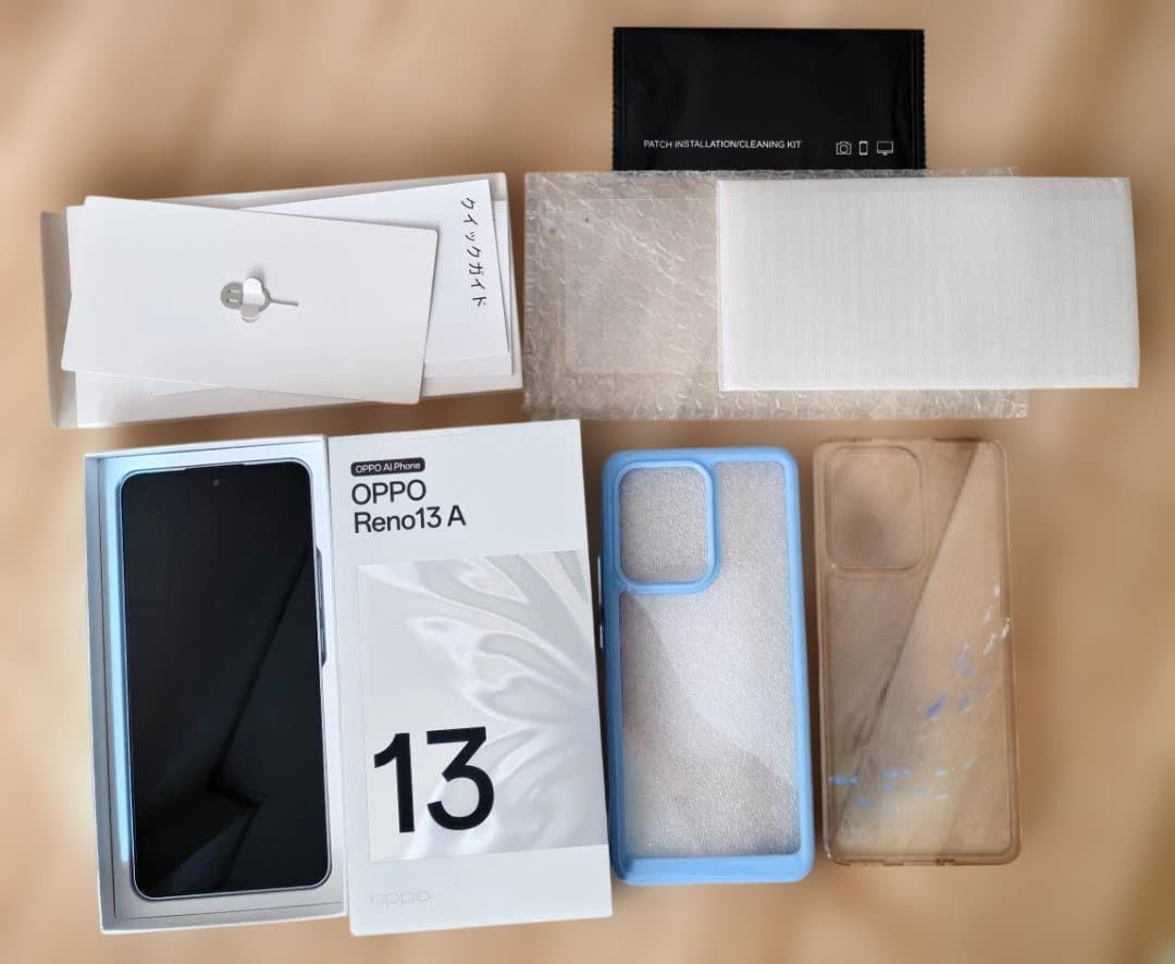 【極美品】OPPO Reno 13A 128GB ペールブルー SIMフリー