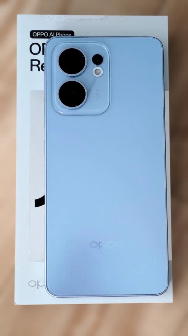 【極美品】OPPO Reno 13A 128GB ペールブルー SIMフリー