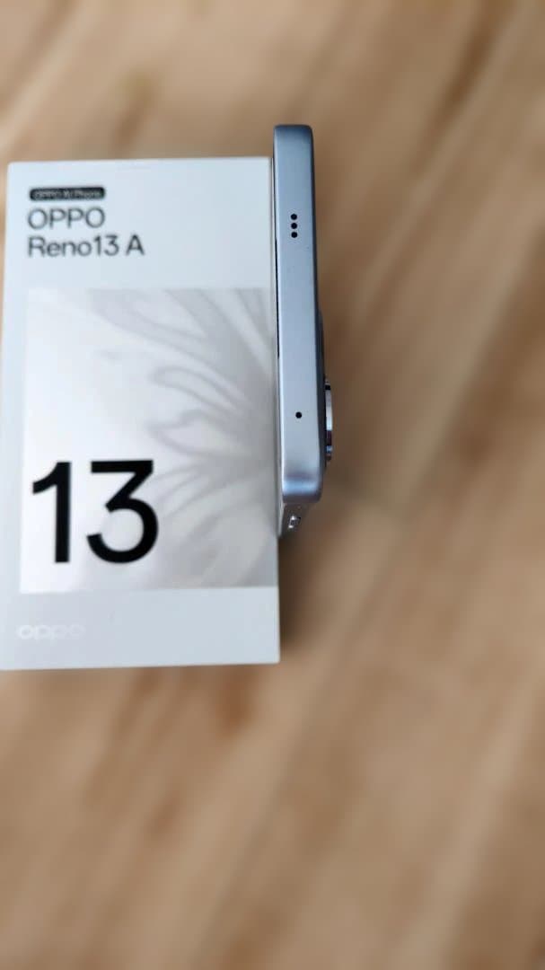 【極美品】OPPO Reno 13A 128GB ペールブルー SIMフリー