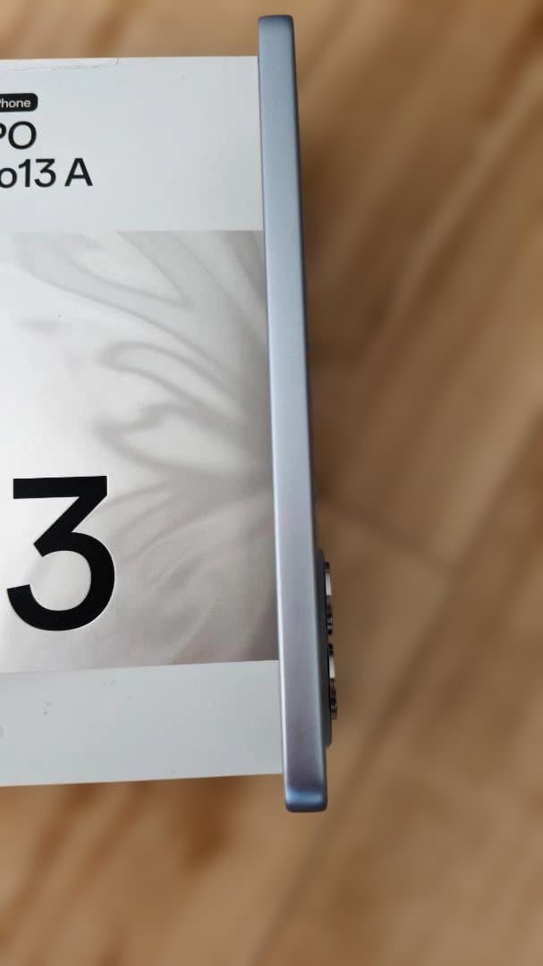 【極美品】OPPO Reno 13A 128GB ペールブルー SIMフリー