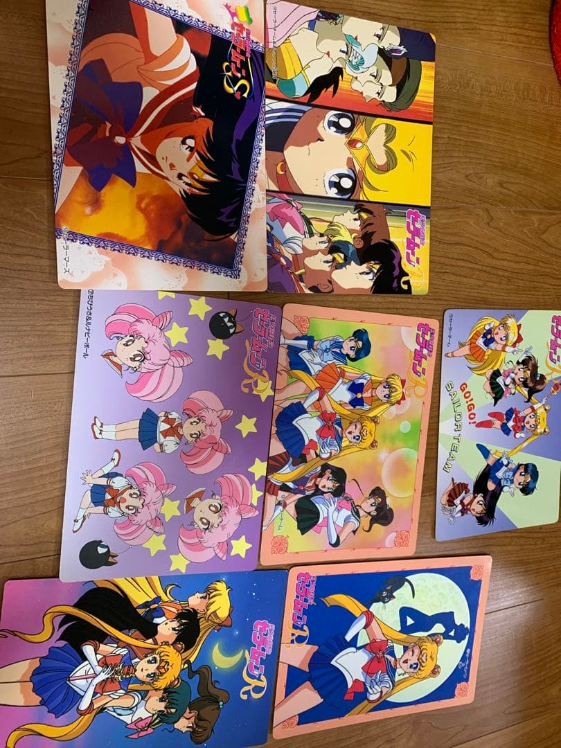 当時物　美少女戦士セーラームーン　下敷き　まとめ売り