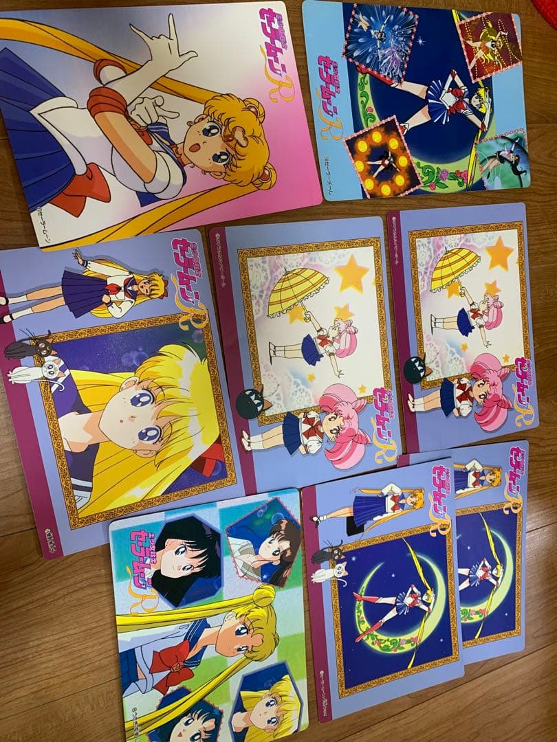 当時物　美少女戦士セーラームーン　下敷き　まとめ売り