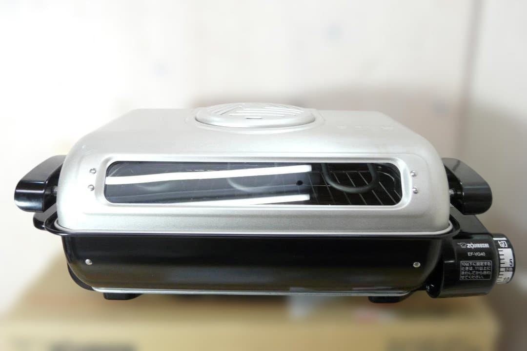 ZOJIRUSHI フィッシュロースター EF-VG40-SA プラチナ触媒