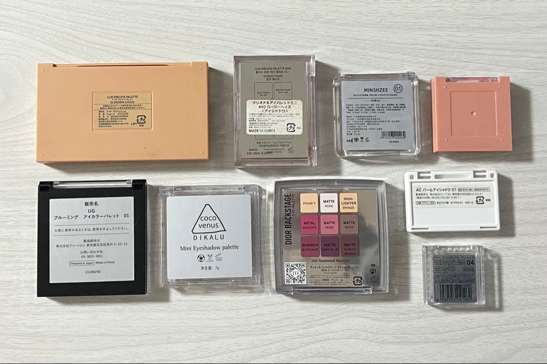 【匿名配送】アイシャドウパレット バラ売り可