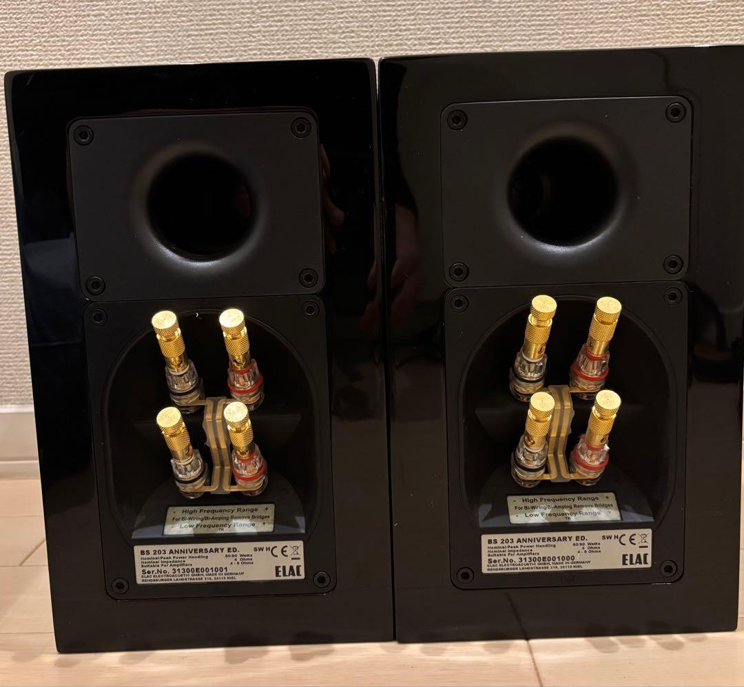 メ*0様 【限定品】ELAC BS 203 ANNIVERSARY ED. スピ