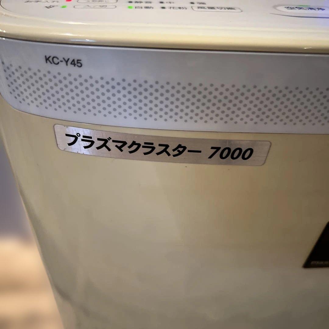 SHARP プラズマクラスター 加湿空気清浄機　KC-Y45-W