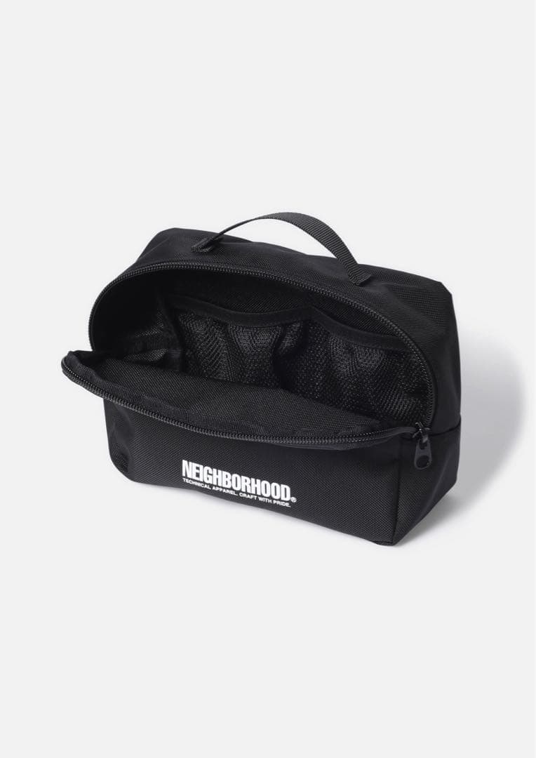 ブラック　NEIGHBORHOOD TRAVEL POUCH-S