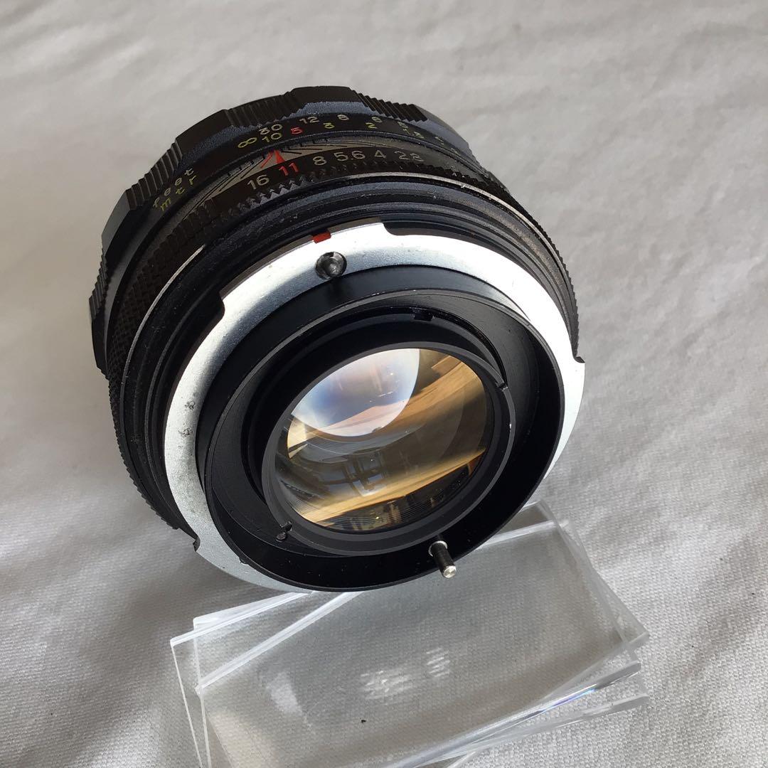 ペトリ黒Petri V6、55mm f1.8美品