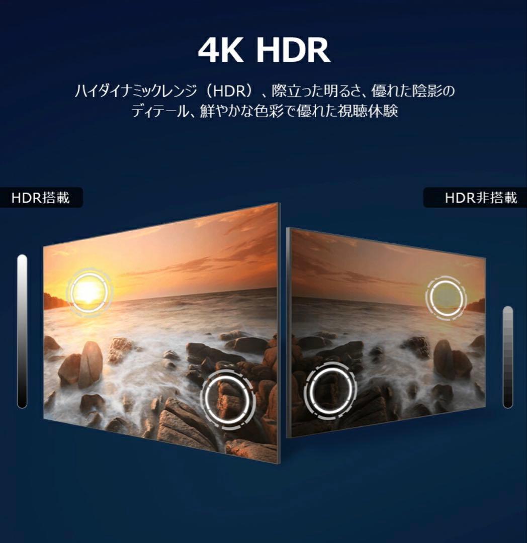 【新品・未使用】　TCLの最新55P61K 　55V 4K UHD 液晶テレビ